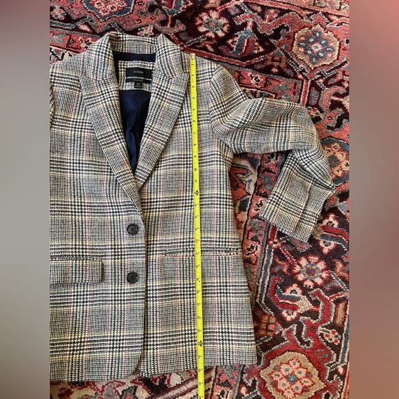 J Crew Sommerset blazer in glen plaid English wool— Women’s 00 - Picture 11 of 14